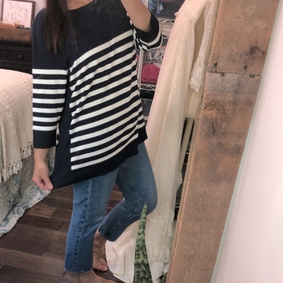 Laura Scott sweater striped size 1X - Picture 1 of 7